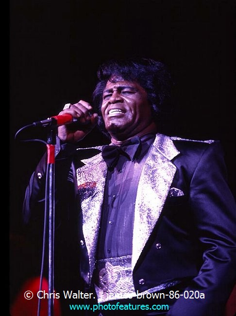 James Brown Photo Archive Classic Rock photography by Chris Walter for ...