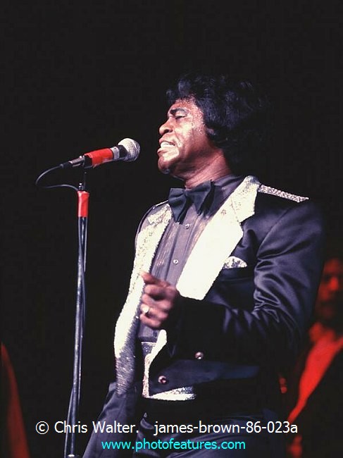James Brown Photo Archive Classic Rock photography by Chris Walter for ...
